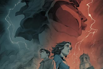 make  a comic book design for you