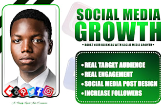 grow your social media with targeted real followers on tiktok ig pinterest
