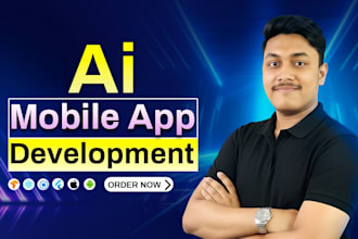 build mobile app development for ios and android using flutter, ai app creation