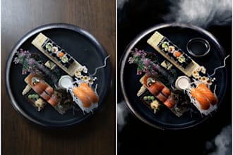 edit your food photos for uber eats, wolt and delivery apps
