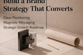 create a high converting marketing and brand strategy