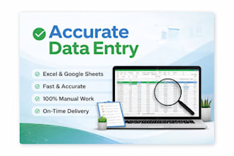 do accurate data entry, copy paste and pdf to world typing
