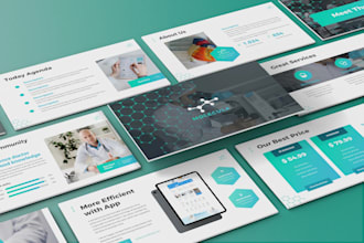 do powerpoint presentation, keynote and google slides design