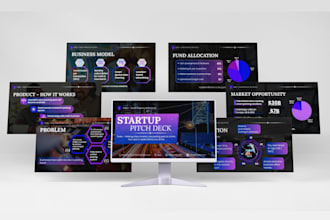 design, redesign powerpoint presentation,keynote, and canva presentation