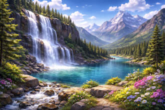 create custom digital art