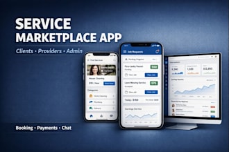 build a service marketplace app like uber, fiverr, or taskrabbit