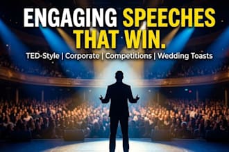 write a powerful speech for any occasion that impresses your audience