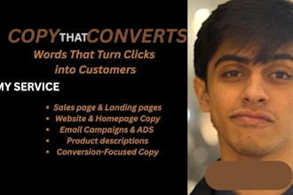 write high converting copy that increases your sales and conversions