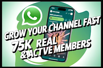 increase whatsapp followers and grow 50k whatsapp channel members with bulk sms