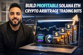 build profitable solana eth crypto arbitrage trading bots