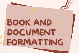 book formatting ms document formatting cv resume formatting