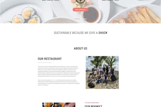 develop wordpress website with modern features and clean UI