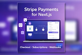 integrate stripe payments next js