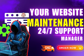 be your website maintenance and support manager