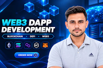 build secure web3 dapp, blockchain defi dex crypto bot