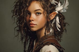 do realistic or fantasy portrait