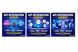 integrate odoo with thirdparty systems using apis