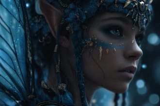 paint a realistic or fantasy portrait