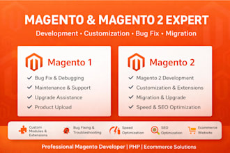 be magento 2 developer customization bug fix magento upgrade product migration