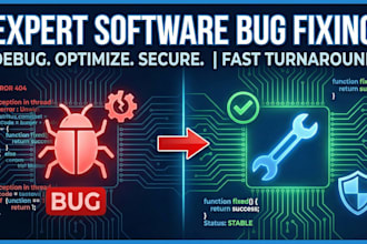 fix bugs in your software applications