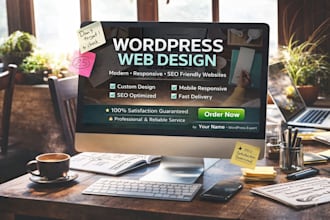 design and develop wordpress website