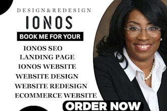redesign ionos website ionos web design ionos SEO setup ecommere website