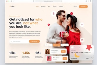 build a perfect dating website, online dating, photography website