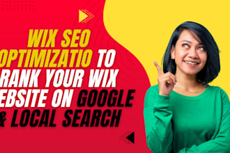 wix on page seo, wix google ranking and wix speed optimization