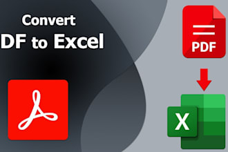 convert PDF to excel and excel to PDF