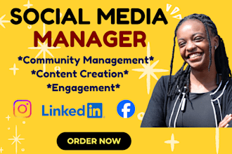 provide efficient social media management and community engagement