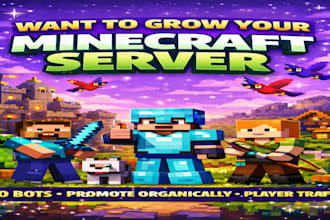 fivem server promotion, fivem server ads,rust,minecraft gaming server promotion