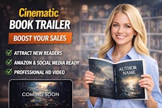 create a book trailer to promote your book and boost sales