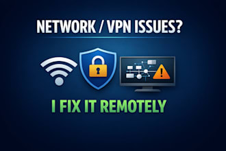 fix network issues, VPN problems, and IT connectivity errors