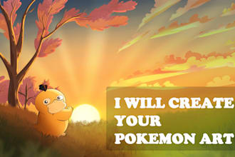 create your pokemon art