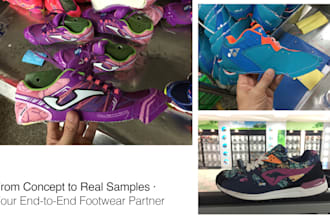 create professional footwear tech packs