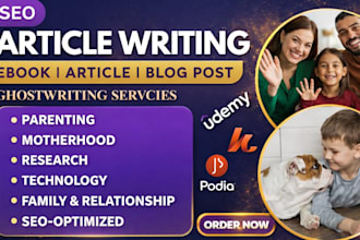 write parenting family motherhood pregnancy and research writing blog articles