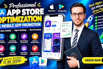 do aso app store optimization and mobile app promotion for app install, ranking