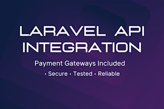 integrate apis and payment gateways in laravel
