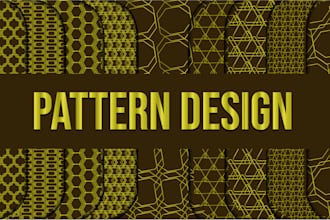 design beautiful seamless and textile patterns for fashion