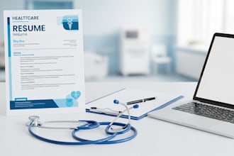 write ats friendly doctor, nurse, healthcare resume CV and cover letter