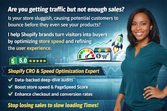 boost shopify cro shopify website speed shopify audit shopify conversion store