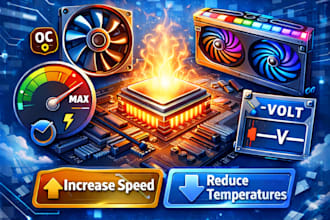 do overclocking  undervolting for cpu and GPU