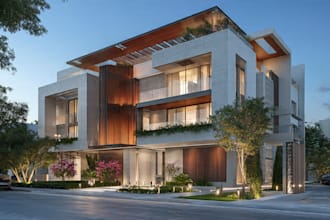 create luxury real estate 3d renders for uae projects