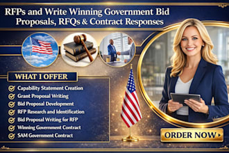 find rfp write bid poposal winning government contract rfp respond to rfp