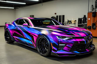 design professional car wrap,vehicle wrap design
