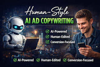 write ai based ad copy, social media and google ad copy