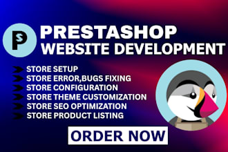 develop custom prestashop SEO module ecommerce website fix checkout and security