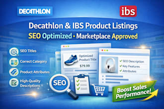 list standout your products on decathlon and ibs for sale, decathlon ibs seller