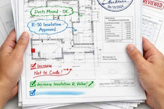 deliver fast licensed pe stamped permit correction drawing sets