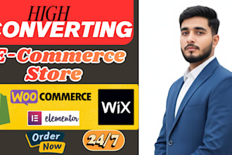design or redesign a professional shopify store,one product store